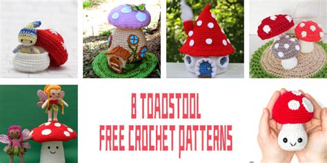 Toadstool Free Crochet Patterns Igoodideas