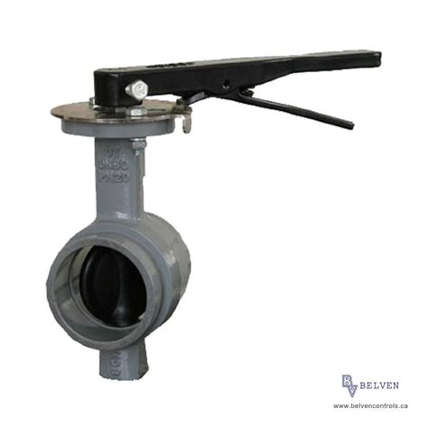 grooved  butterfly valve cast iron valves belven belven