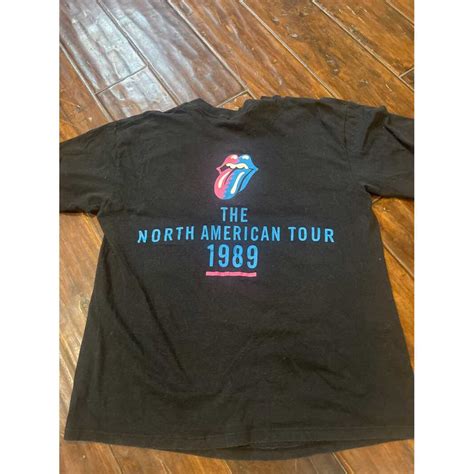 Vintage 1980s Rolling Stones North American Tour T Shirt Inspire Uplift