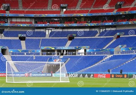 The Parc Olympique Stadium In Lyon, France Editorial Photo ...