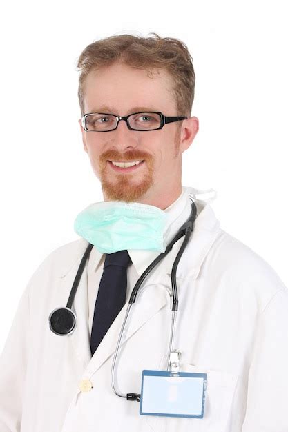 Premium Photo Portrait Of Smiling Doctor