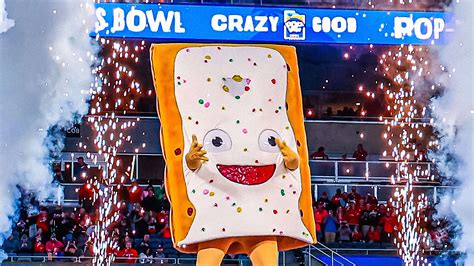 The Pop-Tarts Bowl featured the ritual sacrifice of the brand mascot