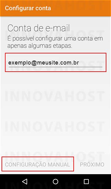 Como Configurar Conta De Email No Android Base De Conhecimento