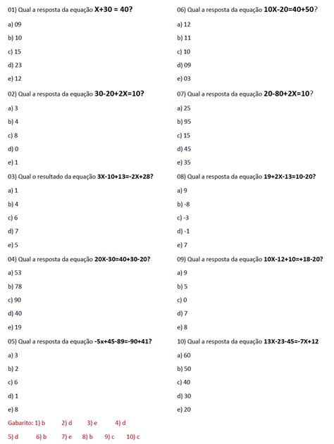 Atividade Sobre Equa O Do Grau Fdplearn