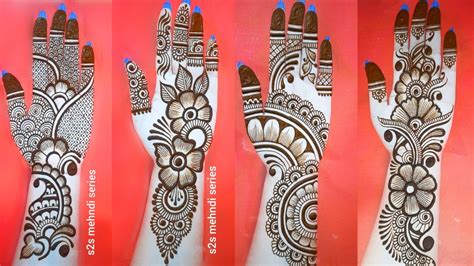 How To Simple Easy Step Mehndi Design Mehandi Ka Design Mehndi