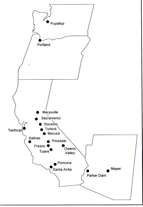 Map Japanese Internment Camps - Share Map