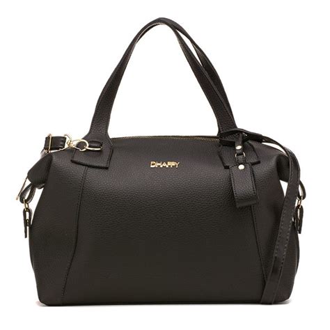 Bolsa Feminina Dhaffy B U Grande Preto Dhaffy