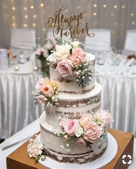 Semi Naked Drip Wedding Cake Artofit