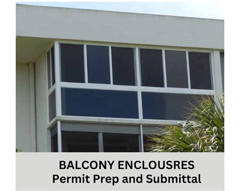 Building Permits For Balcony Enclosures