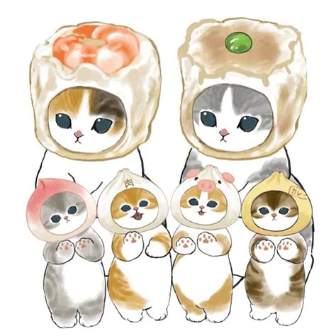 Discover 120 Mofusand And Kitten Drawing Ideas Cute Cat Drawing Cat