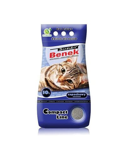 Certech Super Benek Compact Line Scented 10 l drobny żwirek dla kotów