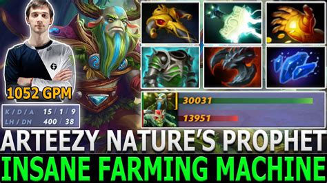 ARTEEZY Nature S Prophet Insane Farming Machine 1052 GPM Dota 2