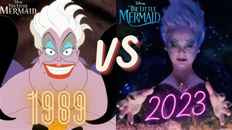 The Little Mermaid 1989 Vs The Little Mermaid 2023 Epic Endings Youtube