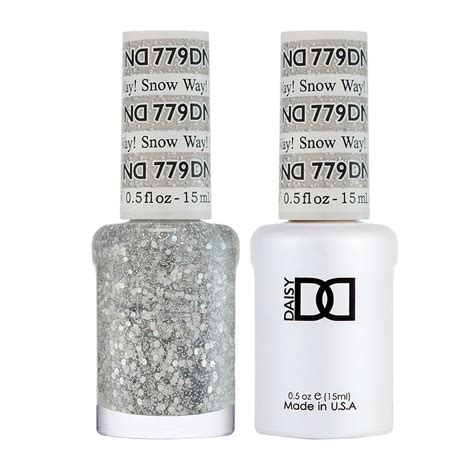 Dnd Nail Polish Gel And Matching Lacquer Set Duo 779 Snow Way