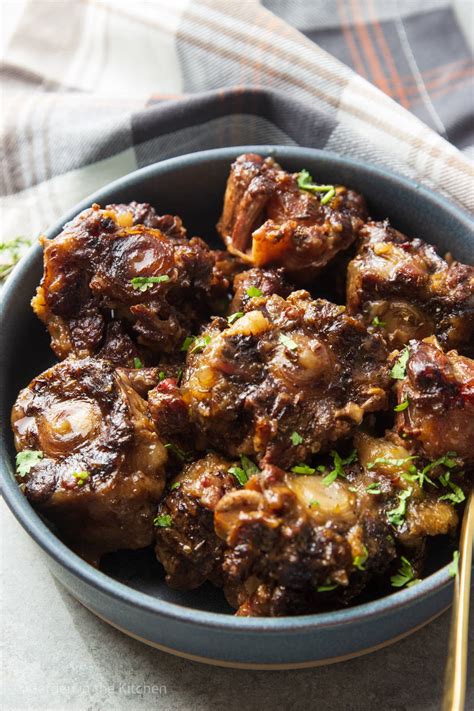 Slow Cooker Oxtail Recipe | Garden in the Kitchen