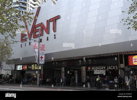 event cinemas building on Sydney george street,NSW,Australia Stock ...