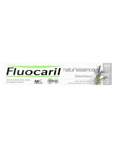 Fluocaril Natur Essence Dentifrice Blancheur Bi Fluor Ml