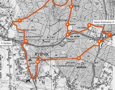 Industrialna P Tla Terenowa W Rybniku Mapa Radio