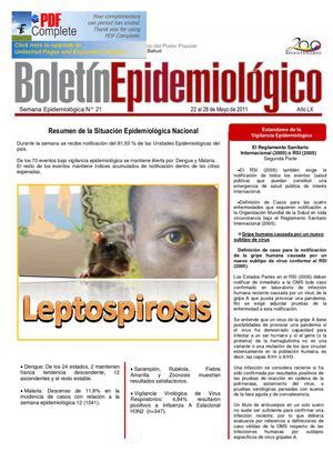 Calaméo Boletín Epidemiologico Nro 21