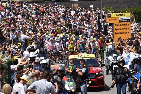 Passage Du Tour De France En Roannais Les Retomb Es La Hauteur Des