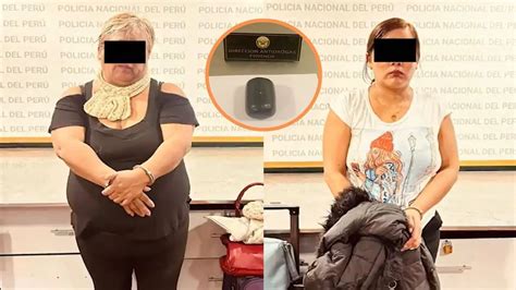 Pnp Detuvo A Dos Mujeres Cuando Pretend An Trasladar Droga En Su