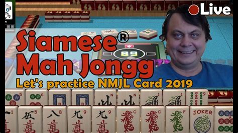 18 Siamese Mah Jongg Let S Practice NMJL Card 2019 YouTube