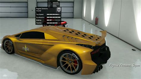 GTA 5 Online The High Life Update DLC Gold Pegassi Zentorno Dewbauchee