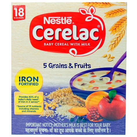 Cerelac 5 Grains And Fruits 18 To 24 Months 300g Jeevee