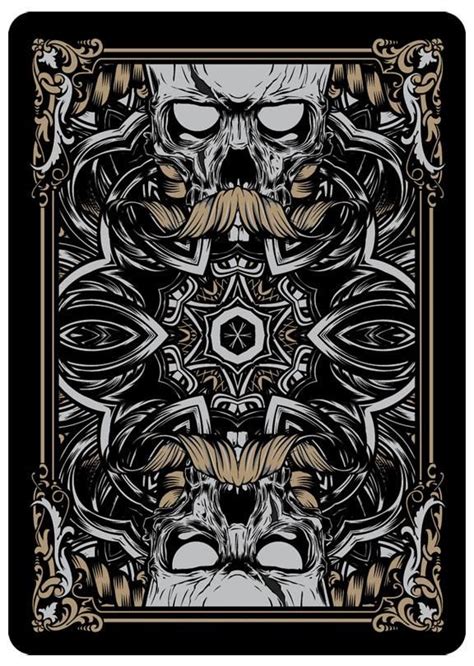 playing card  designs images  pinterest card deck