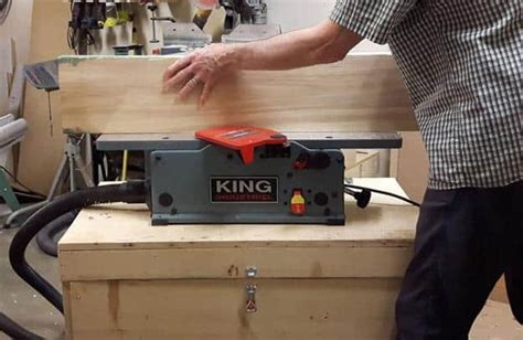 King Canada 6 Benchtop Jointer With Helical Cutterhead Canadian