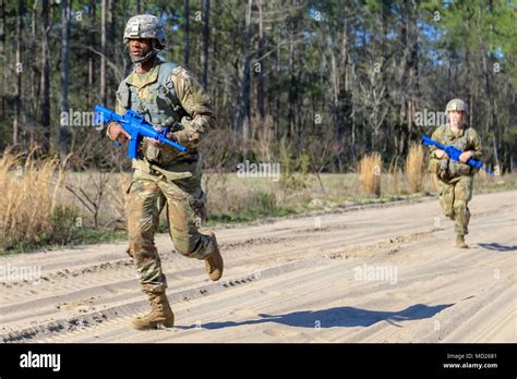 Fort Stewart Ga March 8 2018 Georgia Army National Guardsman Pfc