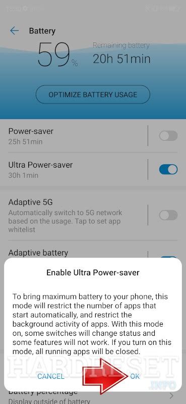 Power Saving Mode Zte Blade A How To Hardreset Info