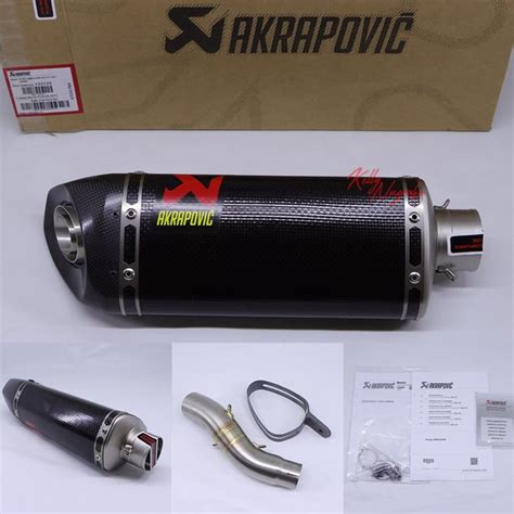 Jual Knalpot Akrapovic CBR250RR Slip On Original Di Lapak Kelly Nugroho