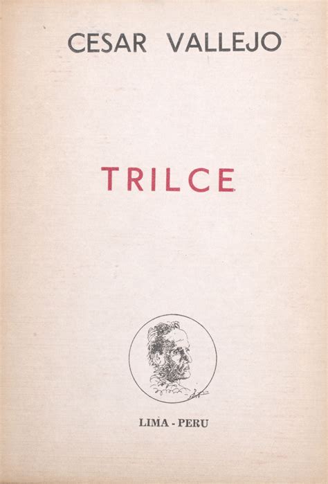 Trilce César Vallejo Later Edition