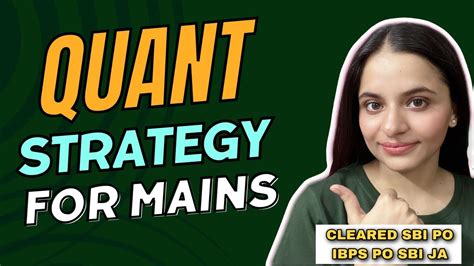 Quant Strategy For Mains How I Cleared Every Mains That I Gave All