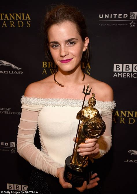 Emma Watson Leads The Winners At Britannia Awards In La Daily Mail Online