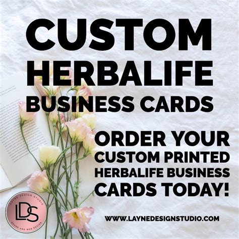 Order Herbalife Business Cards - Layne Design Studio