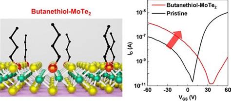 Defect Engineering Of Mote Via Thiol Treatment For Type Iii Van Der