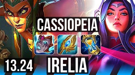 Cassio Vs Irelia Mid 7 Solo Kills 67 Winrate Rank 13 Cassio