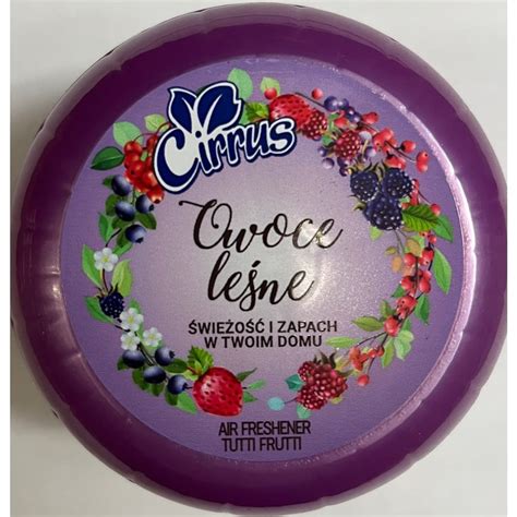 Odświeżacz żel 150g owoce leśne 207540 CIRRUS CIRRUS Sklep EMPIK