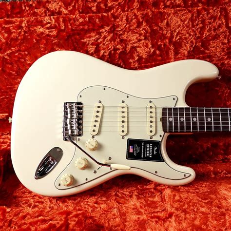 Fender Usa American Original S Stratocaster Olympic White