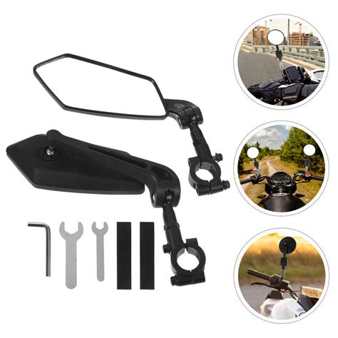 Pcs Bike Rear View Mirrors Bike Mirror Handlebar Mount Bike Side