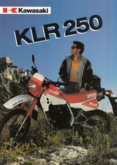 Prospekt Kawasaki Klr Prospekt Flyer Blatt Seiten