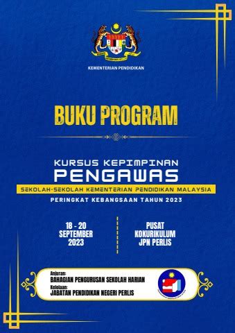 Buku Program Kursus Kepimpinan Pengawas Sekolah Sekolah Kementerian