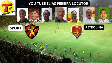 Sport X Petrolina Ao Vivo Semi Final Pernambucano Youtube