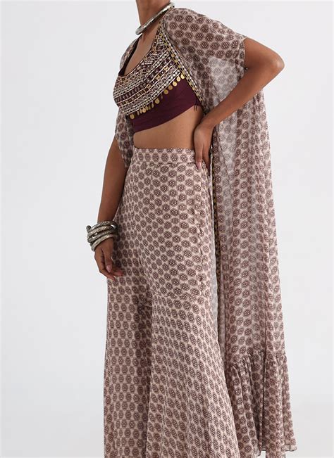 Buy Indian Ethnic Clothing Sangeet Wine Indo Western