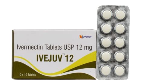 6mg 12mg Ivejuv Ivermectin 6mg Tablets At Rs 40 Strip Of 10 Tablets In