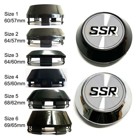 Pcs Ssr Car Wheel Hub Caps Cover Center Cap Mm Mm Mm Mm Mm