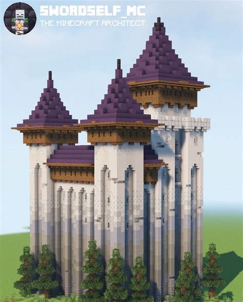 Minecraft Small Castle Minecraft Temple Minecraft Castle Blueprints