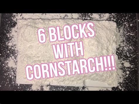 Blocks Of Gym Chalk With Cornstarch Squeaks Youtube